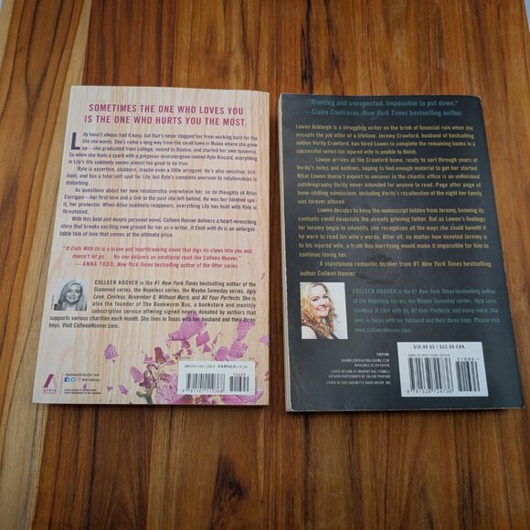 7 Colleen Hoover Paperback Books Bundle - Romance Romcom Booktok Book Set - Picture 3 of 10